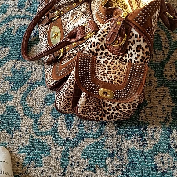 Extra large Animal Print Purse from Florida - Picture 4 of 6